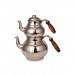 Turna Copper Classic Teapot No. 2 Fine Hand Forged Nickel Turna1953-2