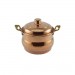 Turna Copper Mini Casserole Sugar Bowl 8 Cm Hand Forged Red Turna5828-1