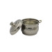 Turna Copper Mini Casserole Cookware 2 No 13 Cm Hand Forged Nickel Turna8175-2