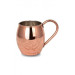 Turna Copper Moscow Mule Cup Flat 500 Ml Set Of 6 Red Turna0493-61