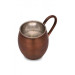 Turna Copper Moscow Mule Glass Straight 500 Ml Oxide Turna0493-3