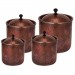 Turna Copper Saffron Spice Holder Set Of 4 Hand Forged Oxide Turna0005-3