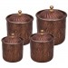 Turna Copper Saffron Spice Holder Set Of 4 Handcrafted Oxide Turna0010-3