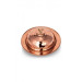 Turna Copper Saka Round Turkish Delight Holder 11 Cm Hand Forged Set Of 4 Red Turna5809-41