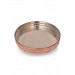 Turna Copper Sultani Round Oven Tray 36 Cm Hand Forged Red Turna4854-1