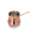 Turna Copper Milk Pot Coffee Pot No. 1 Machine Forged Red Turna1242-1