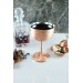 Turna Copper Vino Wine Glass 2 No. Straight 400 Ml Scotch Turna0457-4