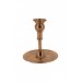 Turna Copper Vintage Candle Holder Plain Red Turna2610-1