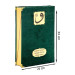 Mother's Day Gift Velvet Covered Quran - Green