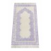Lined Satin Jacquard Prayer Rug - Lilac