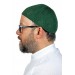 Berra Çelik Knitted Lace Prayer Cap Green 1 Piece
