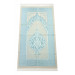 Prayer Mat For My Dear Father - Pearl Prayer Beads - Window Boxed Set Blue Color