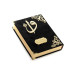 Gift Velvet Covered Medium Size Quran Black