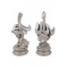 Name Is Celil - Name Is Nebi Rose And Stone Religious Gift 2 Pcs Trinket Mother Of Pearl
