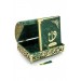 هدية قرآن كريم مع صندوق مخمل اخضر