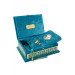 Special Gift Quran Petrol With Velvet Covered Plexi Embroidered Chest