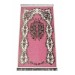 Luxury Rose Chenille Prayer Rug Fuchsia