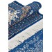 Authentic Ultra Luxe Chenille Prayer Rug Navy Blue