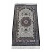 Authentic Ultra Luxe Chenille Prayer Rug Black