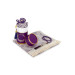 Special Cylinder Boxed Prayer Rug Set Purple