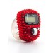 Stone Zikirmatik - Digital Ring - Claret Red Color