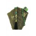 طقم هدية نسائية مسبحة الكترونية مرصعة بالاحجار مع سبحة خضراء من اللؤلؤ