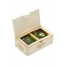 Stone Zikirmatik - Mini Quran - Gift Set With Crystal Stone Rosary - Green Color