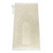New Mihrab Chenille Luxury Prayer Rug Cream