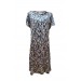 فستان نسائي من القطن ذو جيوب مزين برخارف من Ciciten 22401