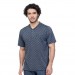 Double Kaplan 8610 Jacquard Short Sleeve Men's Pajamas Set