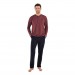 Mod Collection Pop Collar Cotton Men's Pajamas Set