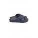 Pierre Cardin Anatomical Sole Men's Slippers With Cross Buckles