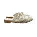 Women's Summer Closed Slippers With Mesh On The Top