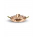 1 Mm Thick Copper Egg Frying Pan With Lid 25 Cm