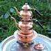 1,2 Mm Thick Wrought Copper Teapot 3 Lt And Heater