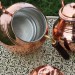 Large Size Teapot Set With Copper Warmer Has A Total Capacity Of 4.3 Liters
