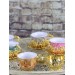 6 Pcs Gold Color Coffee Set