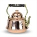 2.4L Large Hammered Copper Teapot 1Mm Thickness