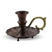 Tumbled Copper Candlestick Candle Holder