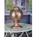 Rose Flower Tumbled Leg Large Copper Sugar Bowl