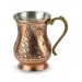 Copper Cup Decorated With Roses With Antique Design
