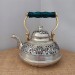 Tin Engraved Italian Type Copper Teapot 2.1 Lt