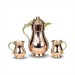 Tin-Free Wrought Red Copper Jug And Tumbler Set