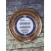 Red Copper Wall Plaque With Quran Verse Engraving 15 Cm