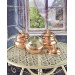 Triple Hammered Copper Spice Rack