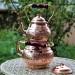 Top Handle Compact Copper Teapot Set Has A Total Capacity Of 2.8 Quarts