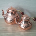 Star Embroidered Copper Teapot 2.5 Lt