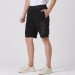 Men's Shorts In Combed Cotton With A Cargo Pocket - Black