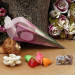 Baby Mevlüt Candy Tulip With Double Roasted Turkish Delight (50-60Gr) 12Cm
