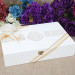 هدية صندوق خشبي بقرآن كريم ومسبحة كريستال ، شال ، اسانس - مسبحة الكترونية